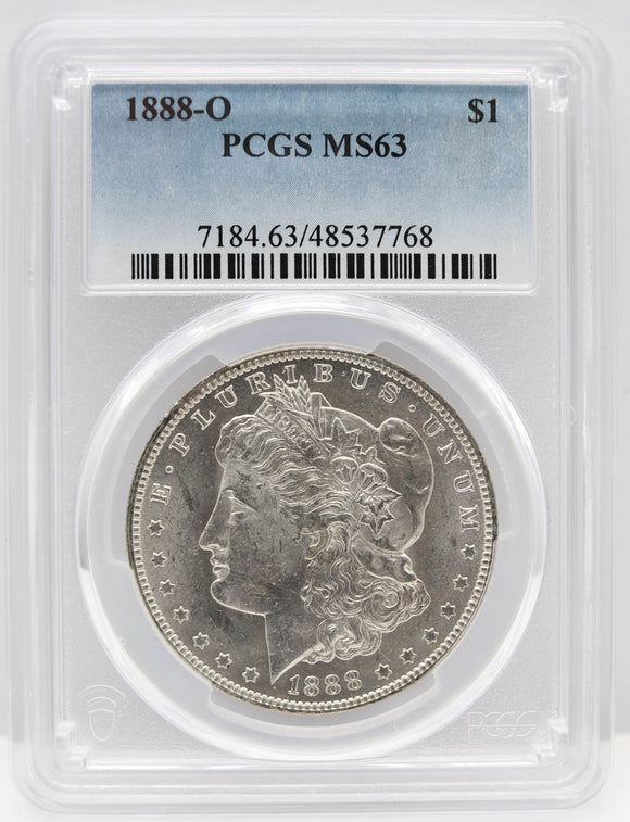 1888-O $1 Morgan Silver Dollar PCGS MS63