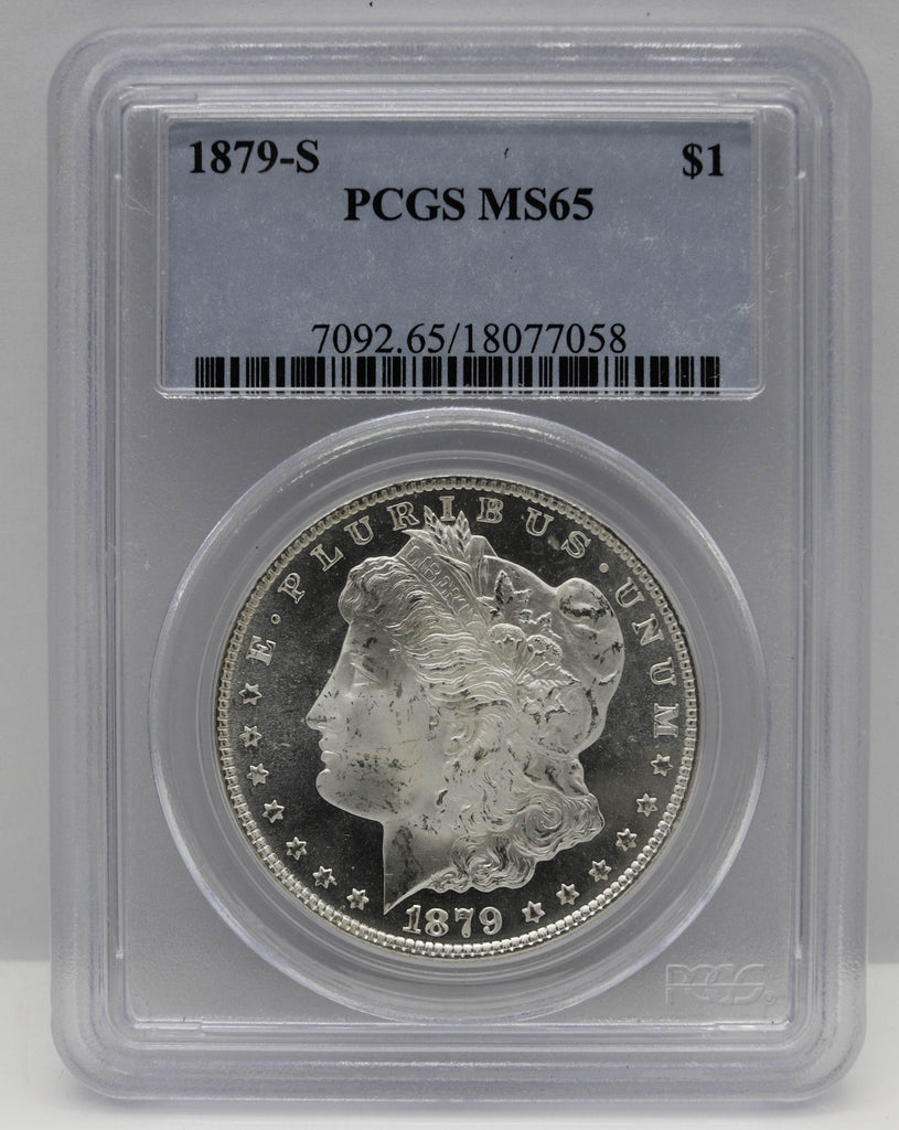 1879-S $1 Morgan Silver Dollar PCGS MS65