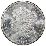 1893-CC $1 Morgan Silver Dollar PCGS MS62