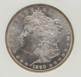 1890 $1 Morgan Silver Dollar NGC MS64