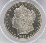 1885-O $1 Morgan Silver Dollar PCGS MS63 PL
