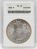1886 $1 Morgan Silver Dollar ANACS MS65
