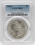 1890-O $1 Morgan Silver Dollar PCGS MS63