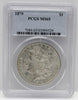 1879 $1 Morgan Silver Dollar PCGS MS65