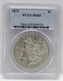 1879 $1 Morgan Silver Dollar PCGS MS65