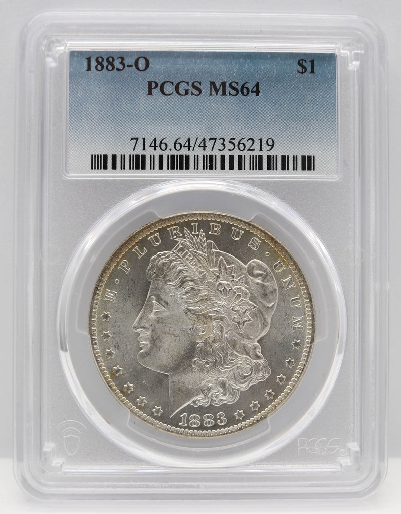 1883-O $1 Morgan Silver Dollar PCGS MS64