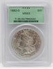 1882-O $1 Morgan Silver Dollar PCGS MS63 OGH