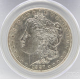 1887-S $1 Morgan Silver Dollar PCGS MS62 VAM 2 S/S