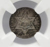 1867 3c Silver "Trime" NGC PF66