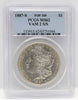 1887-S $1 Morgan Silver Dollar PCGS MS62 VAM 2 S/S