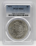 1879 $1 Morgan Silver Dollar PCGS MS63