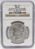 1887 $1 Morgan Silver Dollar NGC MS65