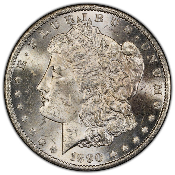 1890-CC $1 Morgan Silver Dollar PCGS MS62