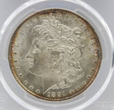 1891 $1 Morgan Silver Dollar PCGS MS64