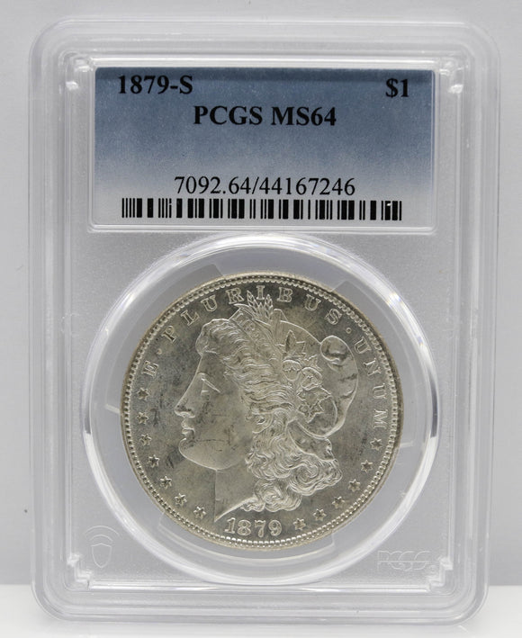 1879-S $1 Morgan Silver Dollar PCGS MS64