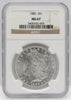 1886 $1 Morgan Silver Dollar NGC MS67
