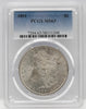 1891 $1 Morgan Silver Dollar PCGS MS63