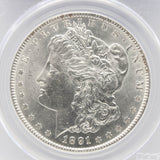 1891 $1 Morgan Silver Dollar PCGS MS62