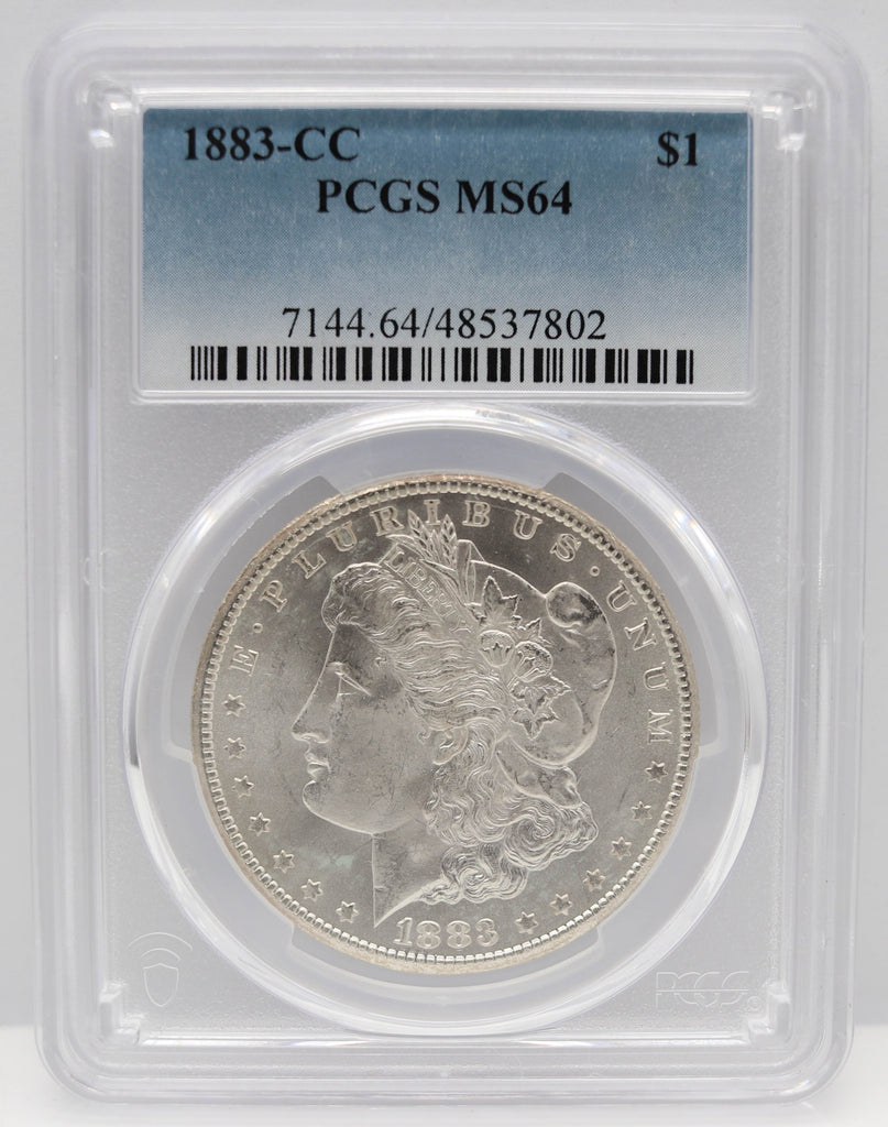 1883-CC $1 Morgan Silver Dollar PCGS MS64