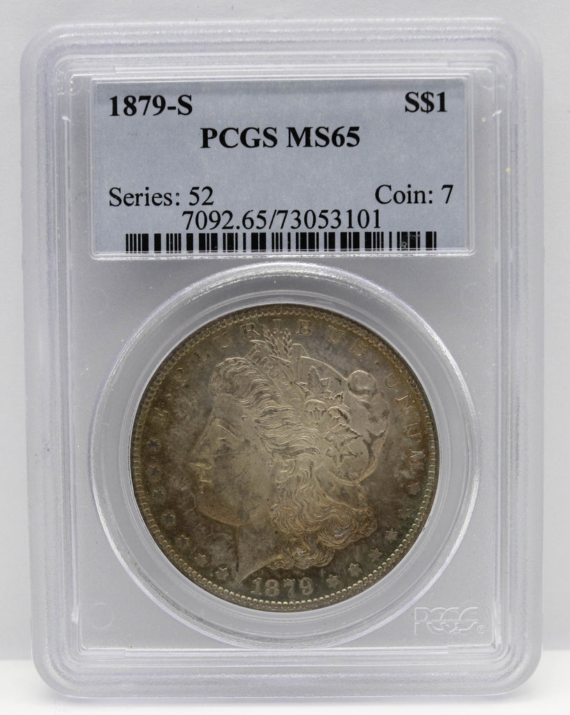 1879-S $1 Morgan Silver Dollar PCGS MS65 - Toned!