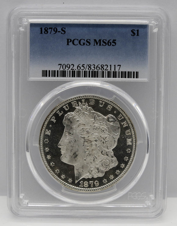 1879-S $1 Morgan Silver Dollar PCGS MS65