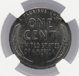 1943-S 1c Lincoln Wheat Steel NGC MS65