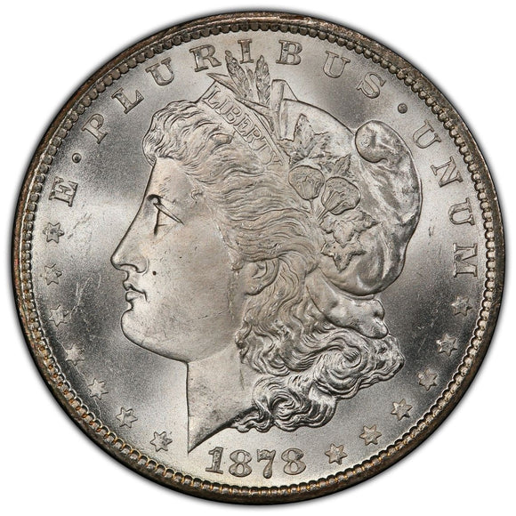 1878-CC $1 Morgan Silver Dollar PCGS MS65