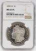 1890-CC $1 Morgan Silver Dollar NGC MS63 PL