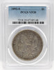 1892-S $1 Morgan Silver Dollar PCGS VF30