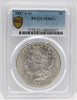 1887/6-O $1 Morgan Silver Dollar PCGS MS62+