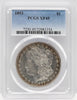 1893 $1 Morgan Silver Dollar PCGS XF45