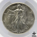 1941 50c Walking Liberty PCGS AU58