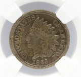 1863 1c Indian Head NGC AU58