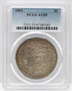 1892 $1 Morgan Silver Dollar PCGS AU55