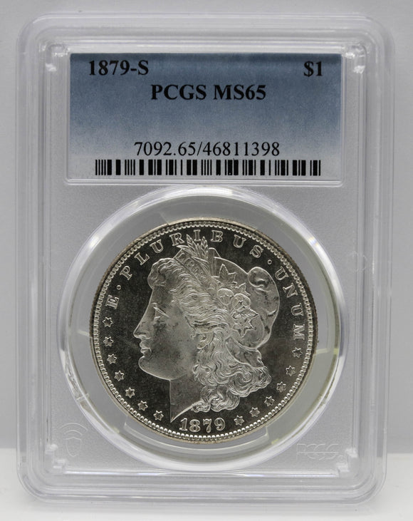 1879-S $1 Morgan Silver Dollar PCGS MS65