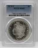 1879-S $1 Morgan Silver Dollar PCGS MS65