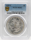 1890-O $1 Morgan Silver Dollar PCGS MS63