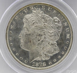 1878 8TF $1 Morgan Silver Dollar PCGS MS63 PL - Top 100 VAM 23 Crazy Lips