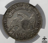 1830 50c Capped Bust Small 0 NGC XF45