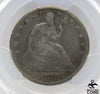 1876-CC 50c Seated Liberty PCGS VG10